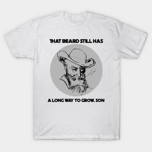Old Man Beard Funny T-Shirt